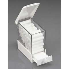 Palmero Cotton Roll Dispenser - White